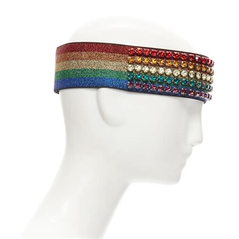 gucci rainbow headband|gucci inspired headbands.